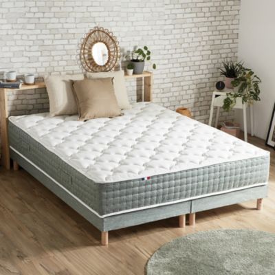 Matelas Ressort 7 Zones Face Hiver/ete Differente Hygge 2x90x200