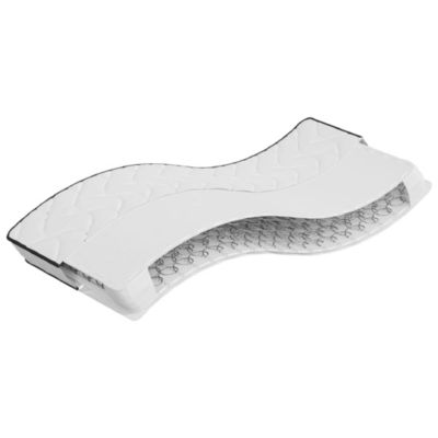 Matelas à ressorts bonnell moyen 80x200 cm vidaXL