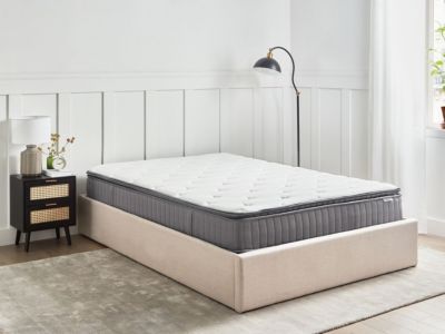 Matelas à ressorts ensachés en mousse à mémoire de forme avec gel PLEASANT Moyennement ferme 140 x 200 cm