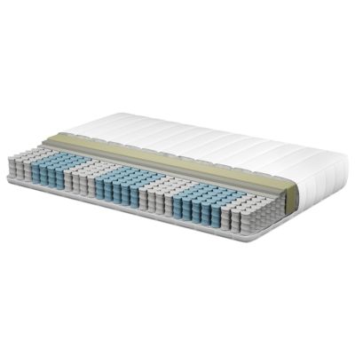 Matelas à ressorts ensachés en mousse à mémoire de forme SILENT HYBRID 7 PLUS H2/3 Moyen 180 x 200 cm