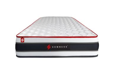 Matelas  Ressorts ensachés et mémoire de forme - Confort : Ferme
