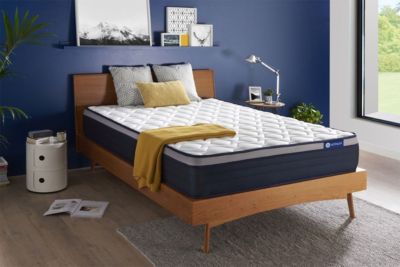Matelas  Ressorts ensachés et mémoire de forme - Confort : Ferme