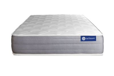 Matelas  Ressorts ensachés et mémoire de forme - Confort : Mi-ferme