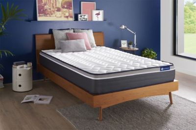 Matelas  Ressorts ensachés et mémoire de forme - Confort : Très ferme