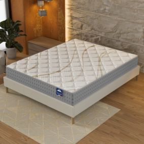 Matelas Ressorts Ensachés et Mousse Haute Densité Ép. 25 cm Essem