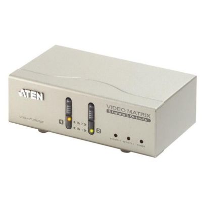 Matrice VGA 2 entrées 2 écrans ATEN