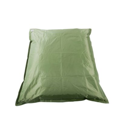 Maxi coussin déperlant intérieur / extérieur uni vert 140 x 120 cm