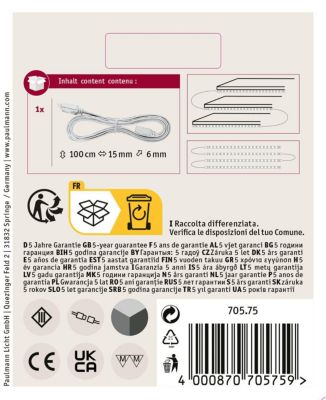 MaxLED 1000 Kit Cuisine Comfort Indirect 3m recouvert IP44 35W 880lm/m 2700K 60VA