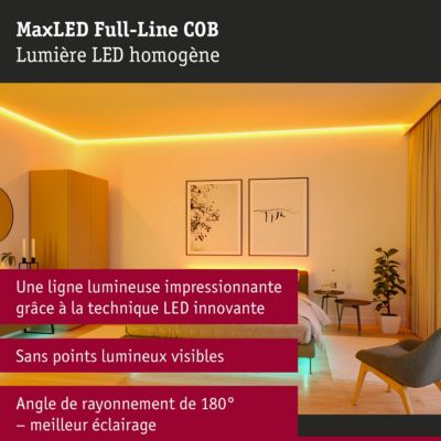 MaxLED 1000 Strip LED Extension COB 2,5m RGBW 24W 1038lm/m RGBW+
