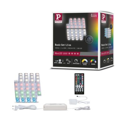 MaxLED 1000 Strip LED Kit de base 1,5m RGBW revêtue 18W 1000lm/m RGBW+ 25VA