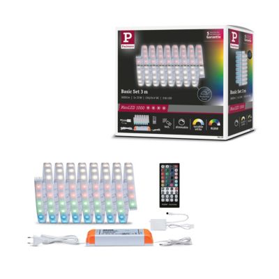 MaxLED 1000 Strip LED Kit de base 3m RGBW revêtue 33W 1000lm/m RGBW+ 75VA