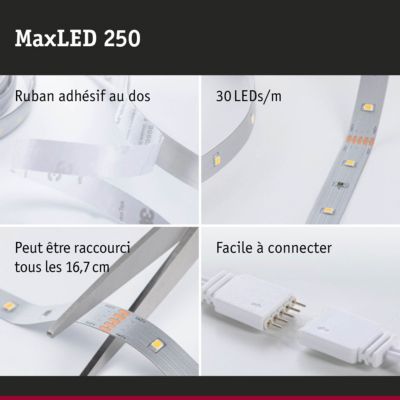 MaxLED 250 Strip LED Extension 5m RGBW+ 31,5W 270lm/m RGBW+