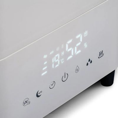 Meaco Deluxe 202 Humidificateur & Purificateur. Brouillard froid/chaud, HEPA & Charbon. Jusqu'à 65 m².