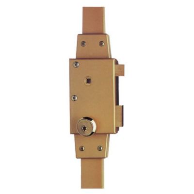 Mecanisme CAVITH 4572 A2P Iseo 9704VFCA01.5 serrure multipoints 3 points verticale fouillot droit or