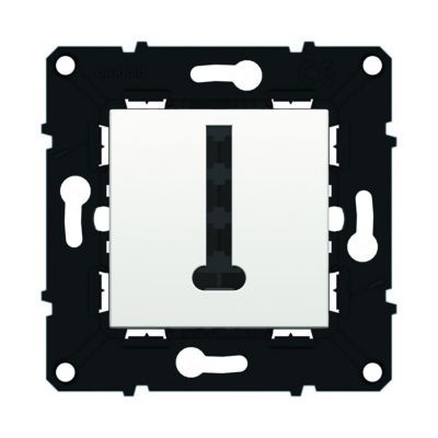 Mécanisme de prise de téléphone Blanc Espace
