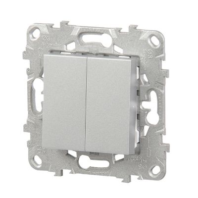 Mécanisme double va&vient SCHNEIDER ELECTRIC aluminium