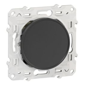 Mécanisme obturateur Schneider Electric Odace anthracite