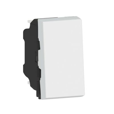 Mécanisme poussoir Legrand Mosaïc blanc