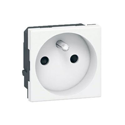 Prise Electrique 2P+T 16A Legrand Mosaïc Réf 74192 - Occasion Fonctionnelle