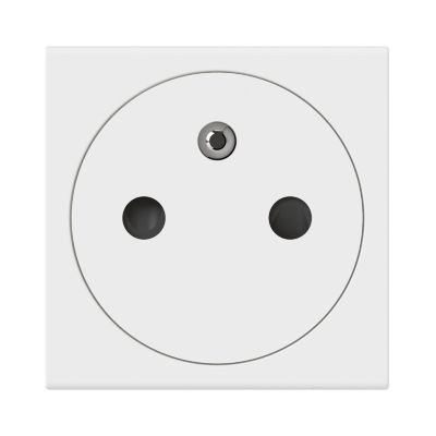 Mécanisme prise 2pôles+terre affleurante 2 modules Legrand Mosaïc