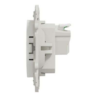 Mécanisme prise avec terre Schneider Electric Odace blanc