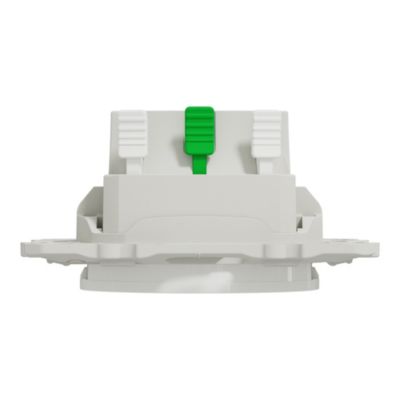 Mécanisme prise avec terre Schneider Electric Odace blanc