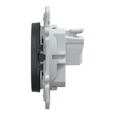 Mécanisme prise avec terre Schneider Electric Ovalis anthracite