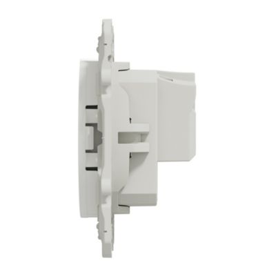 Mécanisme prise sans terre Schneider Electric Odace blanc