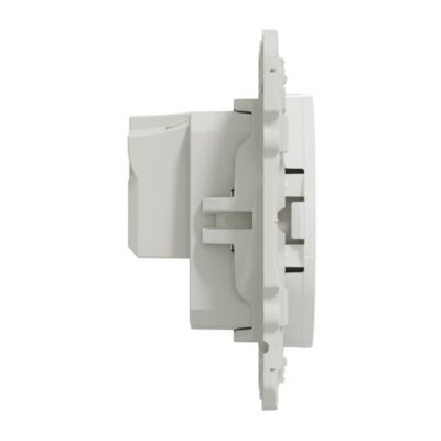 Mécanisme prise sans terre Schneider Electric Odace blanc