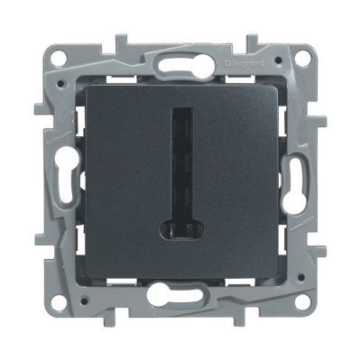Mécanisme prise téléphone Legrand Niloé fonte