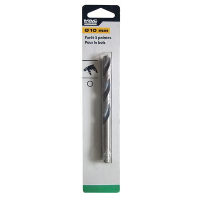 Mèche à Bois SLR 3 Pointes TIVOLY – Diamètre 14 Mm, Longueur Totale 160 Mm