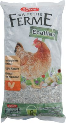 Mélange MPF Écaille Zolux 5kg pour poules pondeuses