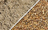 Mélange sable et gravier +/-1m3 V4 en vrac