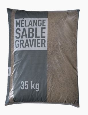 Mélange Sable Et Gravier Pour Béton 35kg | Castorama