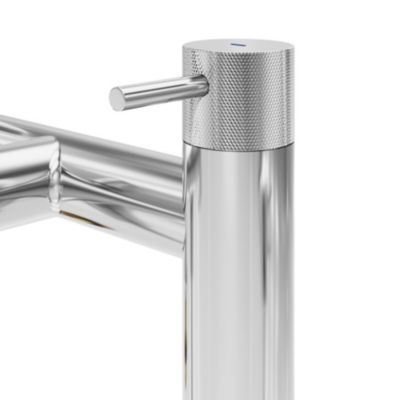 Mélangeur bain douche + douchette et flexible, chrome, GoodHome Owens