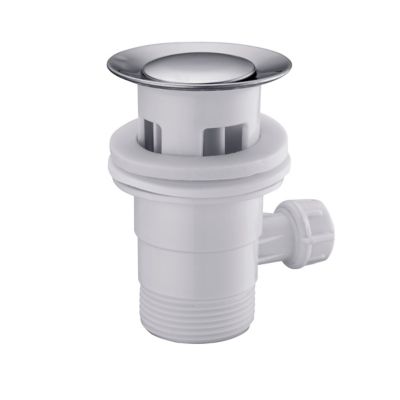 Mélangeur de lavabo en laiton chromé GoodHome Etel