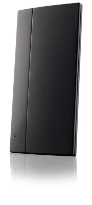 Meliconi - Antenne TV amplifiée d'intérieur AD PROFESSIONAL R1 USB - Portée 20kms - Signaux numériques DVBT/DVB-T2 - Filtres 4G 5G