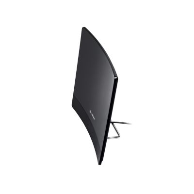 Meliconi - Antenne TV amplifiée d'intérieur AT52 R1 USB - Portée 30 kms - Signaux numériques DVBT/DVBT2 - Filtres 4G 5G