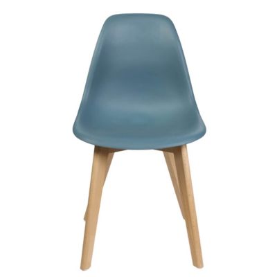 MELYA - Lot de 6 Chaises Scandinaves Bleu Canard