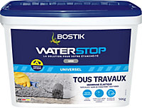 Membrane d'étanchéité Bostik WaterStop - direct sans primaire Gris 14 kg