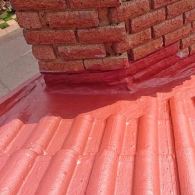 Membrane d'étanchéité pour toiture Mariseal 282W (Rouge, 15kg) Imperméabilisation du béton, plaques de plâtre et du ciment