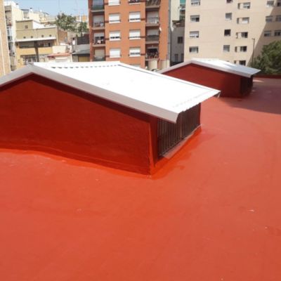 Membrane d'étanchéité pour toiture Mariseal 282W (Rouge, 15kg) Imperméabilisation du béton, plaques de plâtre et du ciment