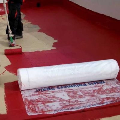 Membrane d'étanchéité pour toiture Mariseal 282W (Rouge, 15kg) Imperméabilisation du béton, plaques de plâtre et du ciment
