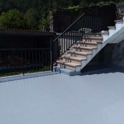 Membrane Polyuréthane Hybride (Gris - 15L) - Pour imperméabilisation des toitures, terrasses et couvertures.