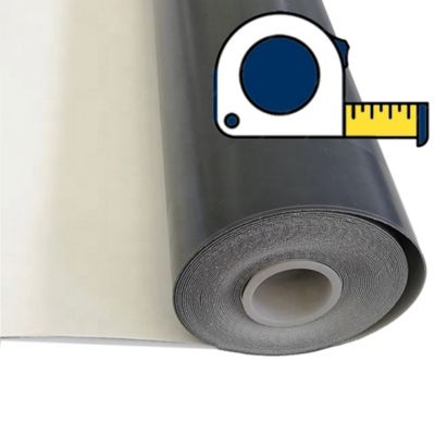 Membrane PVC de 1,5 mm pour l'étanchéité des terrasses (PAR MÉTRE) Largeur 1,63m - Renforcée par polyester. Terrasses et toitures