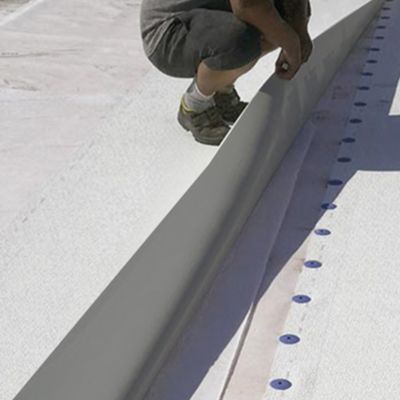 Membrane PVC pour l'étanchéité des toitures 1,2 mm (10 m x 1,63 m) - Terrasses praticables, toitures inversées...