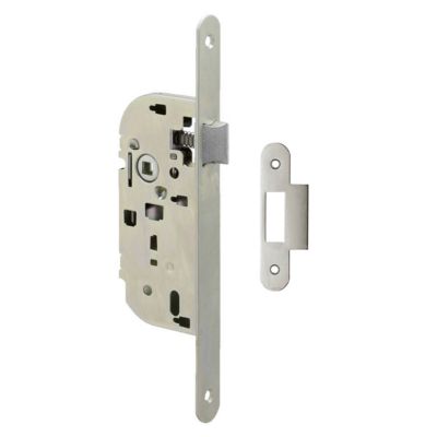 METALUX série 261 - Serrure à encastrer Réversible sans démontage avec Gâche Porte intérieur Porte de Bureau Porte cuisine