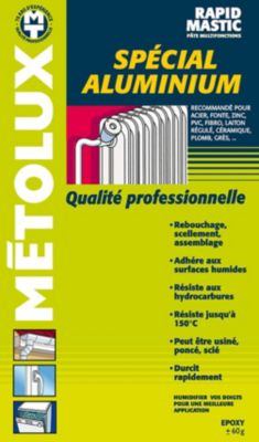 Metolux Rapid Mastic spécial Aluminium