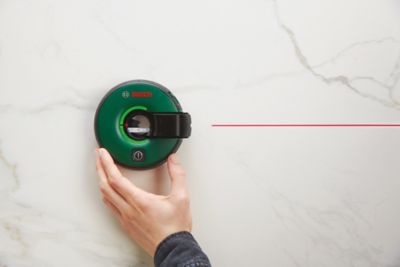Metre laser lignes Bosch - Atino Set (metre ruban de 1,5 m, 6 gel pads