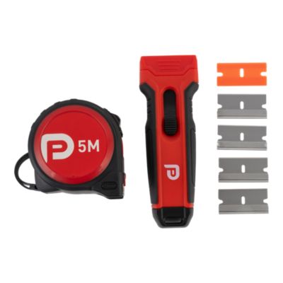 Mètre ruban (5 m) + Grattoir Performance